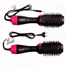 Carregar imagem no visualizador da galeria, Escova secadora alisadora 3 em 1 110v alisa e seca