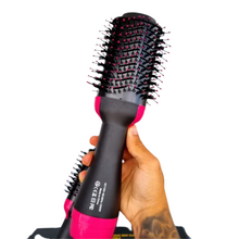 Carregar imagem no visualizador da galeria, Escova secadora alisadora 3 em 1 110v alisa e seca