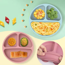 Carregar imagem no visualizador da galeria, Jogo Introdução Alimentar Bebê Utensílios em Silicone Premium 8 Pçs
