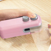 Carregar imagem no visualizador da galeria, Branco ou Rosa - Mini Seladora Para Sacos Plásticos Portátil
